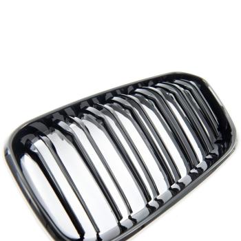 Sportgrill Kühlergrill Doppelsteg für BMW 3er F34 Gran Tourismo 13-20 glanz schwarz
