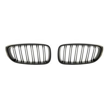 KÜHLERGRILL GRILL DOPPELSTEG FÜR BMW 3ER F34 GRAN TURISMO AB 13-20 SCHWARZ MATT