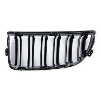Sportgrill Kühlergrill Doppelsteg für BMW 3er E90 / E91 05-08 Hochglanz schwarz