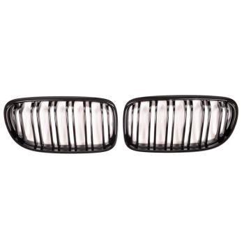 Preview: Sportgrill Kühlergrill für BMW 3er E90 / E91 08-11 schwarz Matt