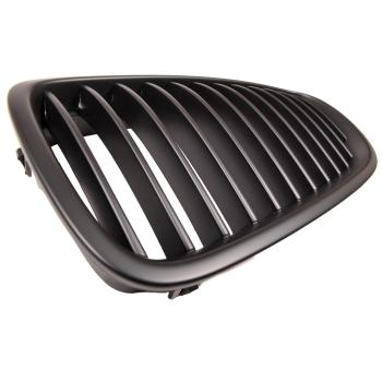 Preview: Sportgrill Kühlergrill Single für BMW 5er F10 / F11 10-18 schwarz/Matt