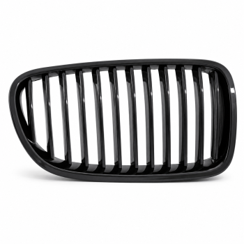 Sportgrill Kühlergrill für BMW 5er F10 / F11 09-16 Hochglanz schwarz