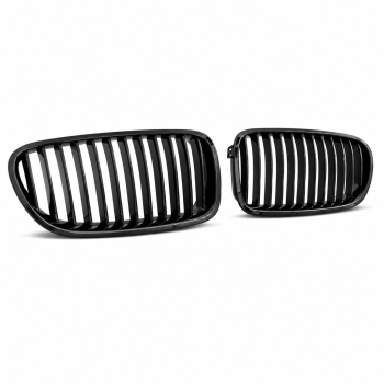 Sportgrill Kühlergrill für BMW 5er F10 / F11 09-16 Hochglanz schwarz