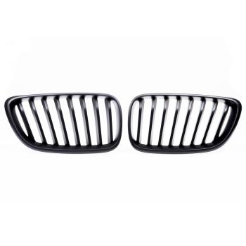 Preview: Sportgrill Kühlergrill Single für BMW 2er F22 / F23 13-21 schwarz/Matt
