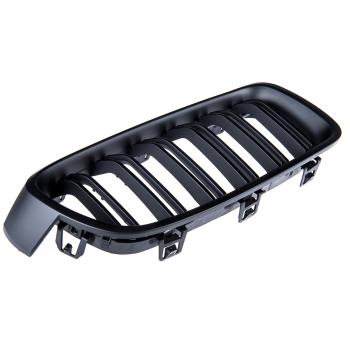 KÜHLERGRILL GRILL DOPPELSTEG FÜR BMW 3ER F30 F31 AB 11-19 SCHWARZ MATT