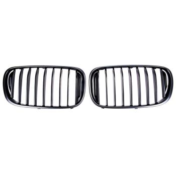 KÜHLERGRILL GRILL FRONTGRILL PASST FÜR BMW 7ER G11 G12 LCI AB 15-19 SCHWARZ MATT