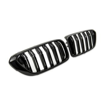 Preview: Sportgrill Kühlergrill kompatibel mit BMW 6er Gran Turismo G32  17-20 glanz schwarz