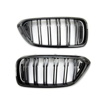 Sportgrill Kühlergrill kompatibel mit BMW 6er Gran Turismo G32  17-20 glanz schwarz