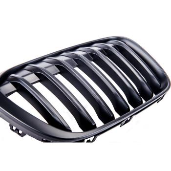 Satz Performance Kühlergrill Schwarz Grill Matt passt für BMW X1 F48  14 -19