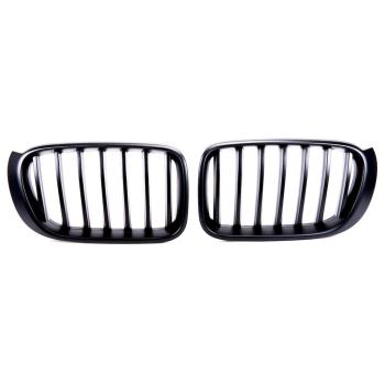 Sport Performance Kühlergrill Schwarz Matt passt für BMW X3 F25 X4 F26 2014