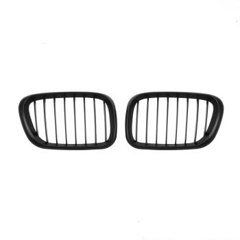 Preview: Kühlergrill / Sportgrill schwarz matt für BMW X5 E53  99-03