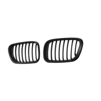 Preview: Kühlergrill / Sportgrill schwarz matt für BMW X5 E53  99-03