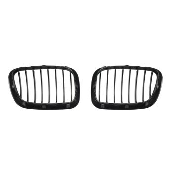 Kühlergrill / Sportgrill schwarz matt für BMW X5 E53  99-03
