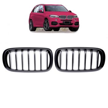 Kühlergrill / Sportgrill Single schwarz Matt für BMW X5 F15 X6 F16 13-18