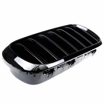 Preview: Kühlergrill / Sportgrill schwarz glanz für BMW X5 F15 F85 X6 F16 F86