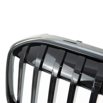 KÜHLERGRILL GRILL FRONTGRILL PASST FÜR BMW 7ER G11 G12 LCI AB 19 SCHWARZ GLANZ