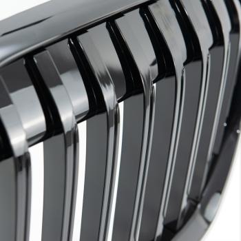 KÜHLERGRILL GRILL FRONTGRILL PASST FÜR BMW 7ER G11 G12 LCI AB 19 SCHWARZ GLANZ