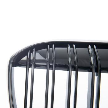 KÜHLERGRILL DOPPELSTEG GRILL PASST FÜR BMW 7ER G11 G12 LCI AB 19 SCHWARZ GLANZ