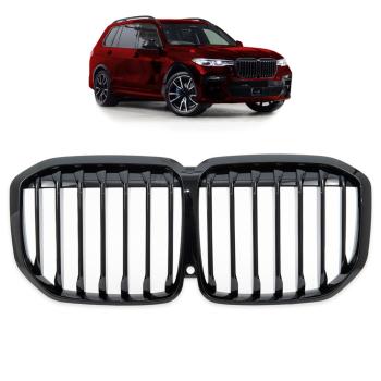 Sport Kühlergrill schwarz hochglanz auch Kamera passt für BMW X7 G07