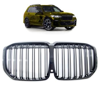 Sportgrill Kühlergrill für BMW X7 G07 19-22  schwarz/glanz