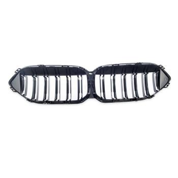 Set Sport Doppelsteg Kühlergrill schwarz Glanz passt für BMW 2er F44 Grand Coupe
