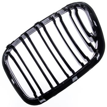 Preview: Sportgrill Kühlergrill kompatibel mit BMW X5 E53 / 00-03 glanz schwarz