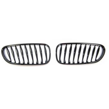 Preview: Sportgrill Kühlergrill kompatibel mit BMW Z4 E85 / E86 02-08 glanz schwarz