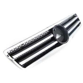 Sport Kühlergrill Chrom Schwarz glanz für Mercedes Benz SL (R129) ab 1989-2001