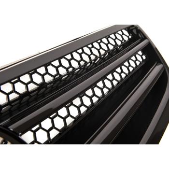 Sport Kühlergrill Schwarz glanz für Mercedes Benz SL (R230) Vorfacelift ab 01-05