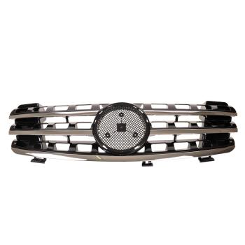 Kühlergrill Schwarz hochglanz + Chrom passend für Mercedes ML W164 05-08 Vormopf
