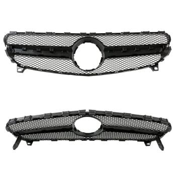 Kühlergrill Schwarz passt für Mercedes A-Klasse W176 Mopf ab 15-19 nicht A45 AMG