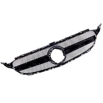 Kühlergrill Schwarz Glanz passt für Mercedes C W205 S205 MOPF nicht AMG