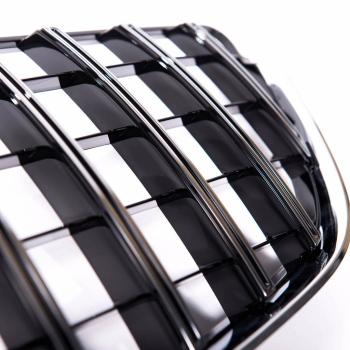 Kühlergrill Chrom passt für Mercedes E C207 A207 Mopf 13-Sport-Panamericana GT