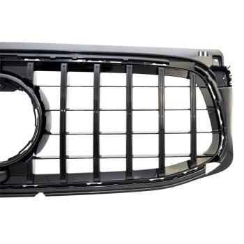 Kühlergrill Schwarz passt für Mercedes GLB X247 mit AMG Sport-Panamericana GT