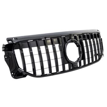 Kühlergrill Schwarz passt für Mercedes GLB X247 ohne AMG Sport-Panamericana GT