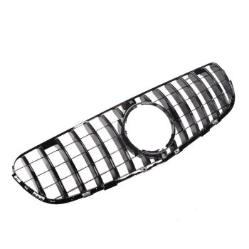 Kühlergrill Schwarz für Mercedes GLC X253 + Kamera Sport-Panamericana GT