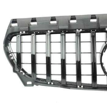 Kühlergrill schwarz glanz passt an Mercedes W117 CLA 13-16 Sport-Panamericana GT
