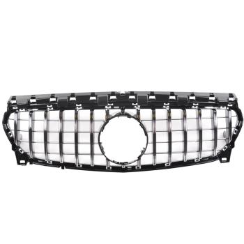 Kühlergrill schwarz / glanz für Mercedes CLA 117 16-19 Sport-Panamericana GT