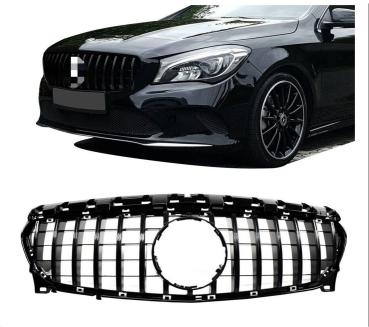 Kühlergrill schwarz / glanz für Mercedes CLA 117 16-19 Sport-Panamericana GT
