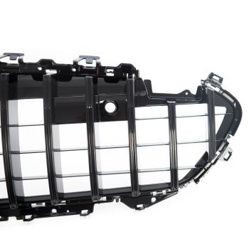 Preview: Kühlergrill Schwarz passt für Mercedes CLS C257 auch Kamera Sport-Panamericana