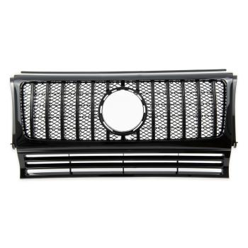 Kühlergrill Frontgrill Schwarz glanz für Mercedes G Modell W463 90-18