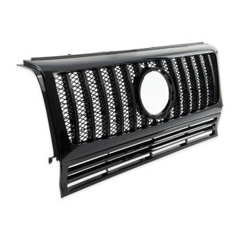 Kühlergrill Frontgrill Schwarz glanz für Mercedes G Modell W463 90-18