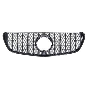Preview: Kühlergrill Schwarz passt für Mercedes V-Klasse Viano W447 Sport-Panamericana