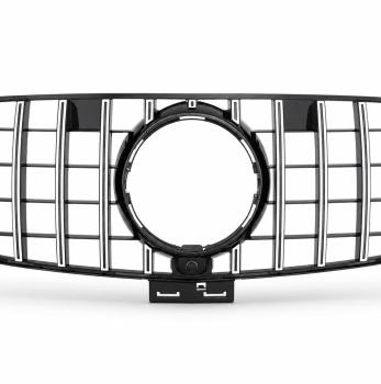 Kühlergrill Chrom passt für Mercedes GLE (ML) W166 15-18 + Sport-Panamericana GT