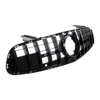 Kühlergrill Schwarz passt für Mercedes SL R231 ab 2015 Sport-Panamericana GT