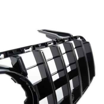 Kühlergrill Schwarz passt für Mercedes SL R231 ab 2015 Sport-Panamericana GT