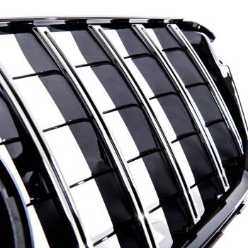 Kühlergrill Schwarz chrom für Mercedes W204 S204 C204 Panamericana 07-15