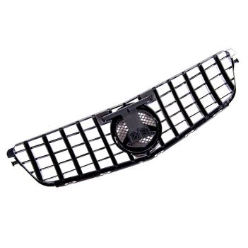 Kühlergrill Schwarz chrom für Mercedes W204 S204 C204 Panamericana 07-15