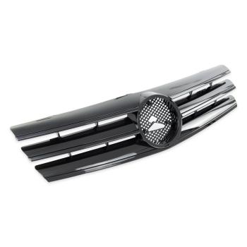 Sport Kühlergrill Schwarz glanz für Mercedes Benz SL (R129) ab 1989-2001