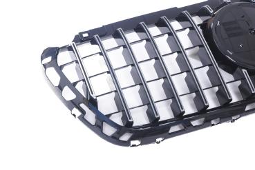 Sport Panamericana GT Kühlergrill Chrom Schwarz für Mercedes W907 Sprinter 2018-